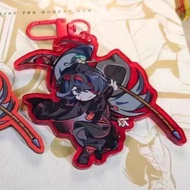 Limbus Company Heathcliff Hong Lu Ishmael Don Quixote mica acrylic chibi keychain anime accessory bo
