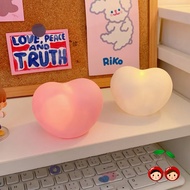 Night Lamp Heart Love Cute Pink Heart Bedroom Decoration