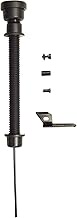 GH Gate Products EZHT001 Gate Latch Pull Gate Opener Black Adjustable from 2" to 5.5" Posts