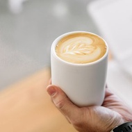 【FELLOW】MONTY 雙層陶瓷拉花杯 - 4.5OZ 告耳杯(白)