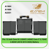 Original 13" A1964 A1989 A2251 With Touch Bar Mid-2018 2019 2020 13.05V 5086mAh Original Replacement