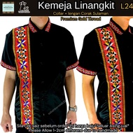 Linangkit (L24) DEWASA baju Tradisi Modern Kadazan Dusun Sabah Baju Kaamatan kemeja kadazandusun