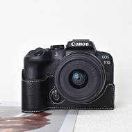 Canon R50 R10 Camera Protective Cover R8RP Leather Case Micro Single Shell Cute Hot Shoe Cover 200D