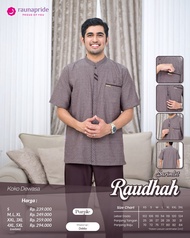 Rauna Pride - Baju Keluarga Muslim - Sarimbit Raudhah Purple