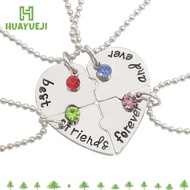 HUAYUEJI Friendship Necklaces Friend Love Necklace Best Friend Froever Womens Necklace