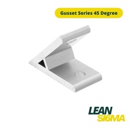 Aluminum Bracket Corner 45 degree 3030 Gusset/ 30 profileangle