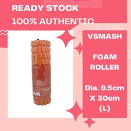 Vsmash Mini Foam Roller (9.5cm x 30cm) – Deep Tissue Muscle Massage Roller for Yoga, Gym & Recovery