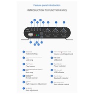 (XAWS) 838 USB Bluetooth Subwoofer Amplifier HIFI 2.1 12V Car Home Amplifier U Disk Lossless Suitabl