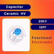 5PCS 10PF 15PF 39PF 30PF 22PF 50PF 20KV Ceramic Capacitor High Voltage