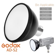 AD-S2 Standard Reflector With Soft Diffuser For Godox AD200/AD200Pro/AD180/AD360/AD360II