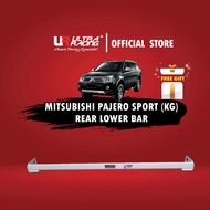 Ultra Racing | Mitsubishi Pajero Sport 2.5 VGT '08-'16 (4WD) / Triton L200 (KA) - Rear Lower Bar 2 Points