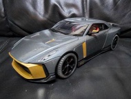 合金車 NISSAN GT300 1:18 GT-R50 gtr 車門可開關 尾翼可升降 有聲效