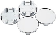 4Pcs 54mm(2.13in) Wheel Center Caps Wheel Rims Replacement 40342-ZM70B 40343-AU51A Chrome Silver Hub