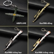 Pubg game gun model keychain