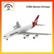 Airplane Assembly Paper Model Airbus A380 Qantas Airways - MohinhgiayVN