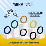 73x57x8 mm E61 Filter Gasket Rubber Head for SANREMO​ EXPOBAR FAEMA VBM LELIT PAVONI VISACREM