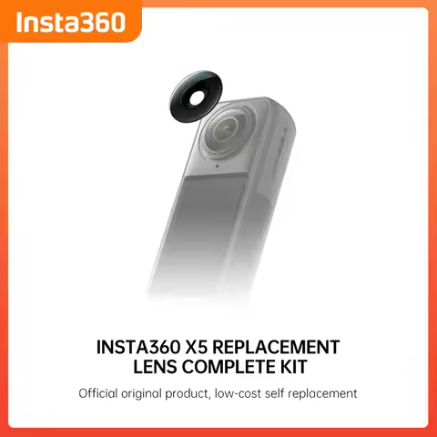 Insta360 X5 Replacement Lens Complete Kit For Insta 360 X5 Original Accessories