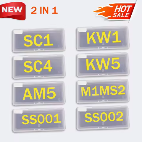 2025 NEW 2 in1 SC1 KW1 SC4 KW5 AM5 M1MS2 SS001 SS002 R52 R52L LOCKSMITH TOOLS