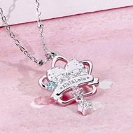 LittleTwinStars 50th星舞系列-雙子星晶鑽純銀項鍊