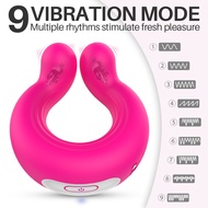 ✌┇Wireless Remote Vibrating Penis Ring Clit Sex Toy for Men Cock Ring Delay Ejaculation Erection Lock Ring Penis Long La