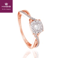 HABIB Giselle Rose Diamond Ring in 375/9K Rose Gold 24847