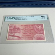 uang kuno 500 gulden federal thn 1946 PMG 25