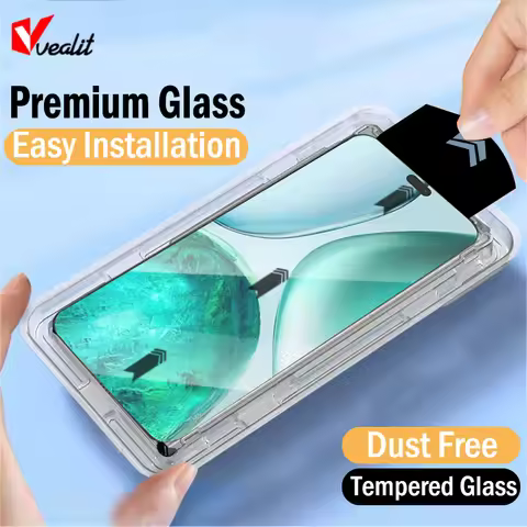 1-2Pcs Easy Installation Dust-Free Screen Protector for Honor X8c X8b X8a X7d X7c X7b X7a X7 X9d X9 