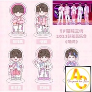 Set of 5 F3 TF FAMILY group member standees