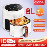 AIODIY 8L Air Fryer Multi Function Air Fyer Kitchen Oven Airfryer Bake