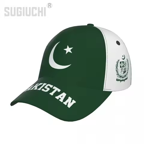 Unisex 3D Pakistan Flag Pakistani Adult Baseball Cap Patriotic Hat for Baseball Soccer