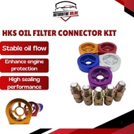HKS Oil Filter Connector Kit For Oil Pressure/Oil Temperature