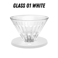 TIMEMORE - Crystal Eye Coffee dripper V60 Coffee Dripper