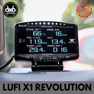 Lufi X1 Revolution OBD2 Meter Original - Indikator Mobil OBD Digital