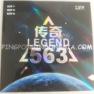 729 Legend 563 - RITC Medium Pips-out Pingpong Rubber - Black, 1.8mm