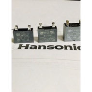BM CBB61 (4pin)capasitor 1.5uf,2uf,2.5uf for acond  fan outdoor .
