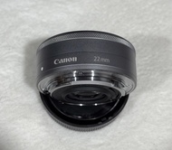 เลนส์มือสองถูก Lens Canon 22 F2  canon22 ใส่  M M3 M5 M6 m10 M50  M100 M200