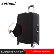 JvGood suitcase cover ยืดผ้าคลุมกระเป๋าเดินทางกระเป๋าเดินทางยืดหยุ่นกระเป๋าเดินทางฝาครอบป้องกัน Anti-Scratch ชุดป้องกันกระเป๋าเดินทางป้องกันเหมาะก