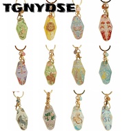 TGNYDSE Zodiac Sign Keychain, Aquarius Pisces Aries Scorpio Sagittarius Capricorn 12 Constellation K