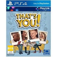PS4 THAT S YOU - NEW