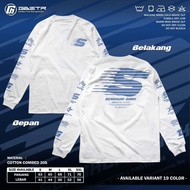 MX King Sengkuni Gank Racing T-Shirt | Yamaha Mx-King 4 Stroke Motorcycle Distro T-Shirt - Longsleev