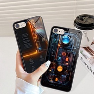 Iphone 6 / 6s / 6 plus / 6s plus Glass Case With Beautiful Machinery Engine