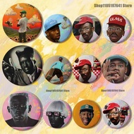 Rapper T-Tylers The Creatorv Badges Button Round Creative Pin Brooch Badge Bag Decor Accessories Fan