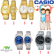 นาฬิกา รุ่น Casio นาฬิกาข้อมือผู้หญิง สายสแตนเลส สีทอง รุ่น LTP-1170N-9A ( Gold )/MTP-1170N-9A ใหม่ของแท้100% ประกันศูนย์เซ็นทรัลCMG 1 ปี จากร้าน MIN WATCH