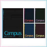 Kokuyo Campus B5 Notebook 5-Pack - Black Dot Grid & A-Line