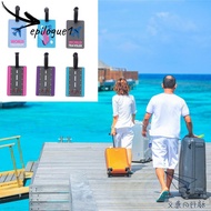 EPILOGUE Suitcase Label Portable Baggage Boarding Suitcase Baggage ID Address Holder