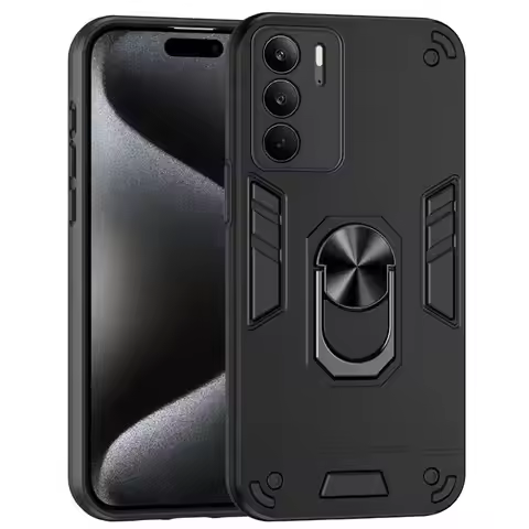 For Realme C75 Case Car Magnetic Ring Holder Armor Shockproof Coque For OPPO Realme C75 C 75 RealmeC