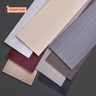 PEONYTWO Skirting Line, Wood Grain Self Adhesive Floor Tile Sticker, Home Decor Windowsill Waterproof Living Room Waist Line