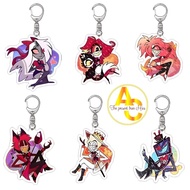 Hazbin acrylic Hotel Keychains Hazbin Hotel Double-Sided Hanger Hazbin