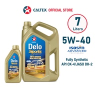 Caltex Delo Sports Fully Synthetic Advance 5W40 CK4 (7 Liters) Diesel Engine Oil for 4X4