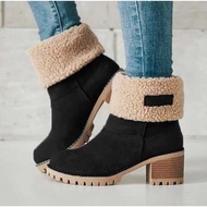boots winter boots Winter Ladies shoes warm girl plush women's winter short boots